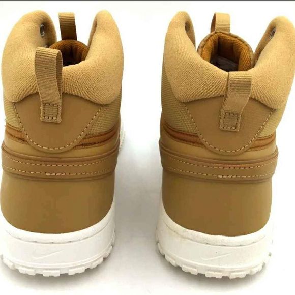 NEW Nike Court Vision Mid Winter \'Elemental Gold\' Men\'s Tan Sneakers - Sz 9.5 main image 6